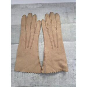 Vintage Wear Right Womens Leather Gloves Size 7
